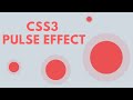 CSS3 Pulse Effect