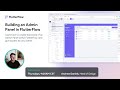 Build a Responsive Admin Dashboard with Andrew