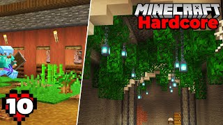 Minecraft Hardcore Let's Play : Villager Trading Cave!