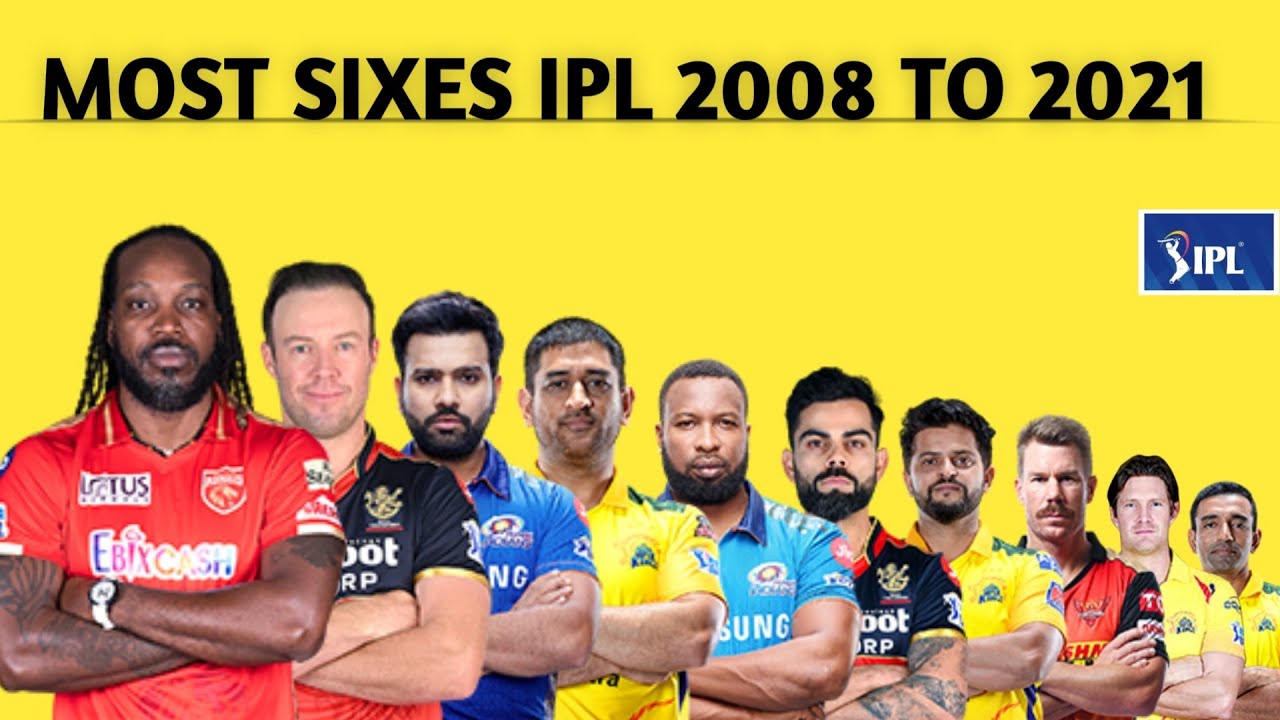 Most Sixes | Most Sixes In IPL | Chris Gayle | IPL 2021 | Most Six Ipl ...