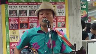 東風平高根さんLIVE3@阪神百貨店沖縄物産展2016