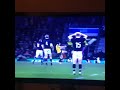 referee craig joubert running off the field after robbing scotland