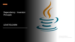 dependency inversion principle java #java #lovetolearn #solidprinciple