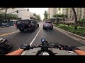 weekday ride around town yamaha xsr700 akrapovic