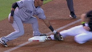 SD@ARI: Inciarte and Pollock pull off a double steal