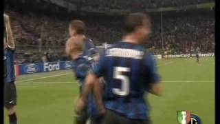 Inter vs Barcelona 3:1 - Goal di Milito (Scarpini!)