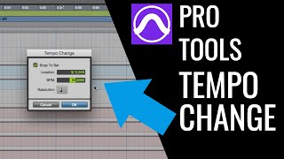 How To Change The Tempo In Pro Tools