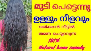 നല്ല ഉള്ളുള്ള  മുടി വളരാൻ മാജിക്കൽ ഹെയർ ഓയിൽ /how to growth long and thick hair