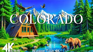 COLORADO 4K -The Most Amazing Places in Colorado with Relaxing Music - 4K Video Ultra HD