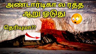 அண்டார்டிகா ல ரத்த ஆறு ஓடுது|unknown facts in tamil|minutes_mystery facts in tamil|MCT360