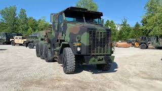 FOR SALE: 2002 OSHKOSH M1070 8X8 HET MILITARY HEAVY HAUL TRACTOR TRUCK