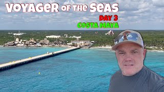 Port of Costa Maya on the Voyager of the Seas. See how we spend Day 3 of our Caribbean Cruise