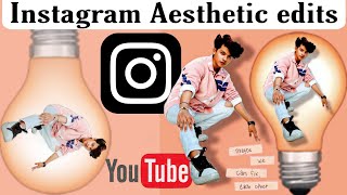 Instagram Aesthetic Editing✨| Picsart Editing | Rushaank Hub
