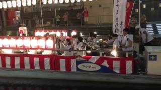 The 16th Namba-Yasaka Shrine's Funatogyo(第16回難波八阪神社道頓堀川船渡御) on 13th July 2016