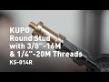 KUPO Round Stud with 3/8