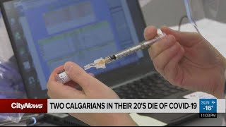 Two Calgarians in their 20s with no underlying health conditions lost to COVID-19