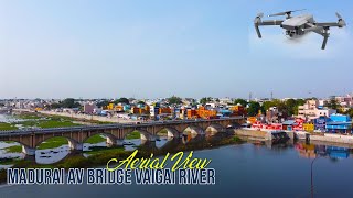 Vaigai River | Aerial View | Drone shot