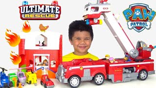 Ultimate Rescue Fire Truck Pretend Play Rescue with Troy
