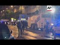 belgian police on streets as unrest linked to france