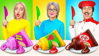 Me vs Grandma Cooking Challenge | Kitchen Battle with Secret Gadgets by Multi DO Joy