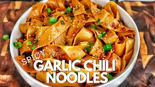 Spicy Garlic Chili Noodles Recipe
