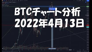 2022年4月13日ビットコイン相場分析