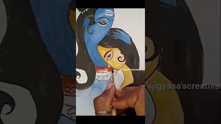 Bhagvan शिव माता पार्वती 🙏❤️ drowing 🎨🖌️ #trendingshorts #artist #subscribe #ytviral