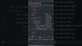 Create a Countdown Timer Using HTML, CSS & JavaScript in 30 Seconds! #html #css #javascript