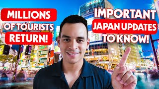 Japan Travel Update : MILLIONS of Tourists Return To Japan & More BIG News!