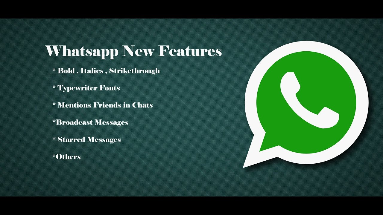 Whatsapp New Features - Management And Leadership