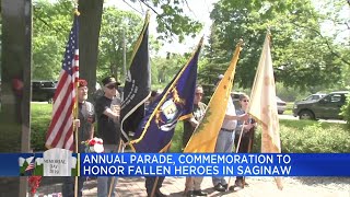 Annual parade, commemoration to honor fallen heroes in Saginaw