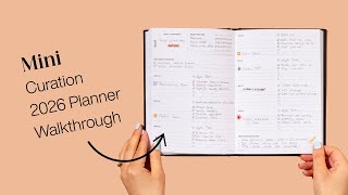 Curation 2026 Planner (Mini Weekly) Walkthrough