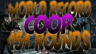 WORLD RECORD ☆ DER RIESE COOP ☆ 151 ROUNDS ☆  BLACK OPS 1