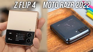 Moto Razr 2022 vs Samsung Galaxy Z Flip 4 - Best Foldable Phones?