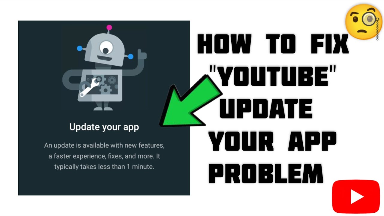 How To Fix Youtube Update Your App Problem An Update Is Available How To Fix Youtube Update Your App Problem An Update Is Available