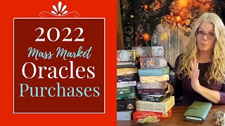 My 2022 Mass Market Oracle Deck Purchases✨ My deck collection PT 3