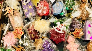 Soap Gifts for the Holidays  🎄🎅🏻 صناعة صابون للأعياد مع التغليف - مشروع تجاري