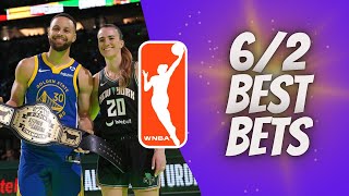 Best WNBA Player Prop Picks, Bets, Parlays, Predictions Today Sunday June 2nd 6/2