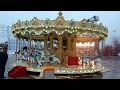 Hot sale attractive merry go round carousel outdoor attractions rides for sale