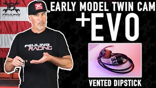 NEW Early model Twin Cam and EVO Feuling vented dipstick