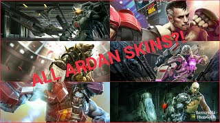 ALL ardan skins display// Vainglory update