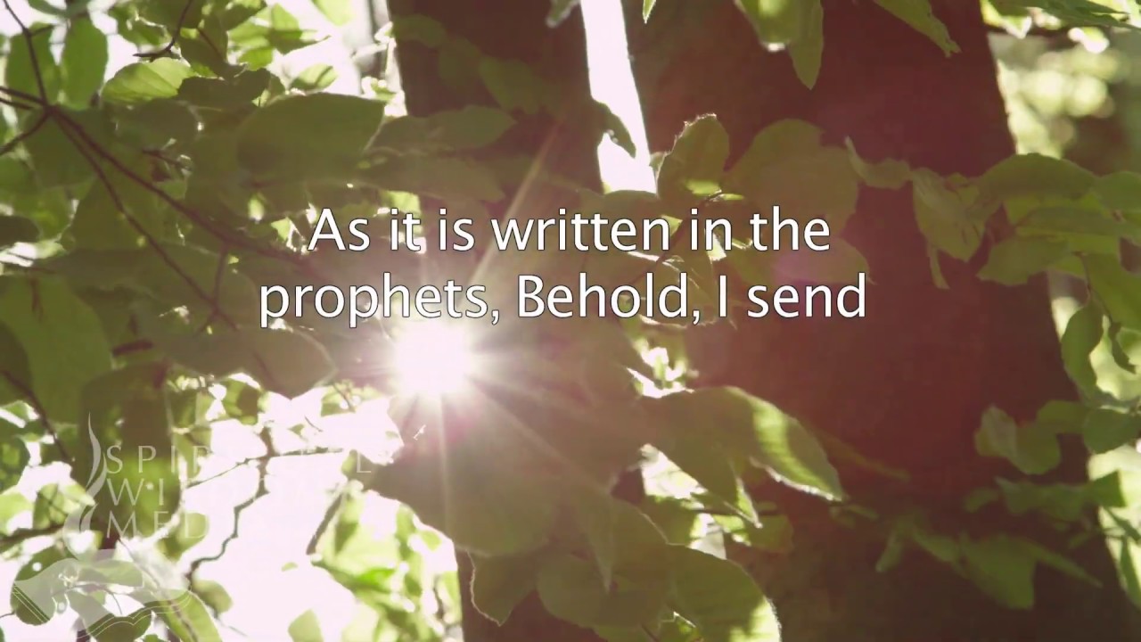 Mark 1:2 - As It Is Written In The Prophets, Behold, I Send My ...