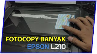 Cara Fotocopy Banyak Printer Epson L210