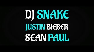 Dj Snake - Let Me Love You - Sean Paul & Justin Bieber [Lyric Video]