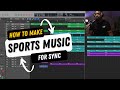 Making Sports Music For Sync