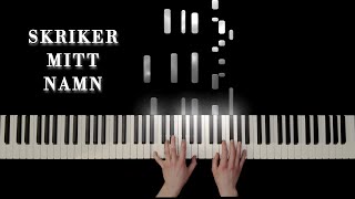 Skriker mitt namn - Victor Leksell | Beautiful Piano Cover