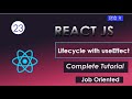 React JS 19 Tutorial in Hindi #23 Use Effect Hook for Life Cycle Methods in React