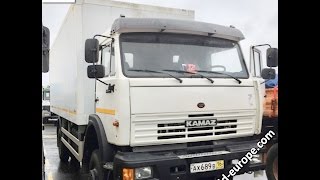 NEW KAMAZ 43253  4x4   CARGO truck 9 ton   JD EUROPE Worldwide Export Belgium VIDEO