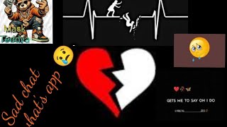 මෙහෙම කෙල්ලොත් ඉන්නවා බලන් යද්දී/ what's app chat Sinhala/2025  sad chat/ MaskTeddya