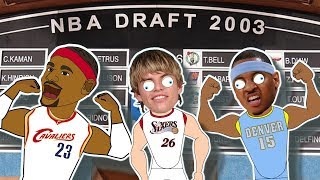 The LAST 3 active players from the 2003 NBA Draft. (NBA Animation)